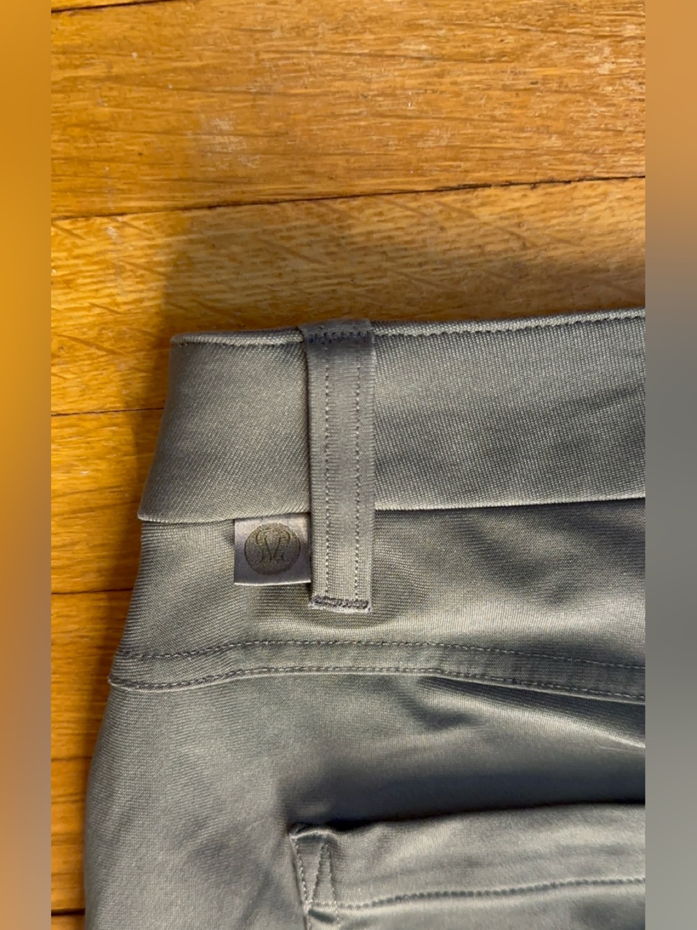 Lululemon Men’s ABC Warpstreme 5 Pocket Pants Olive Green Size 33x30 - Picture 11 of 16